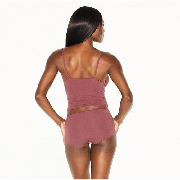 NWT Skims Fits Everybody Picot Cami - Beet - Size Medium - Picture 7 of 7